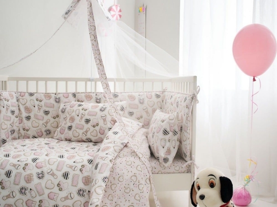Κουβερλί Βρεφικό Pinky 120x160 Pink Vesta Home 120x160cm Βαμβάκι-Πολυέστερ