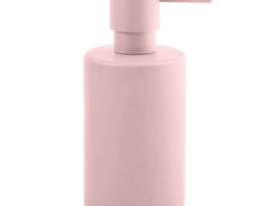 Δοχείο Κρεμοσάπουνου Tube Matt 03202.005 Pink Κεραμικό