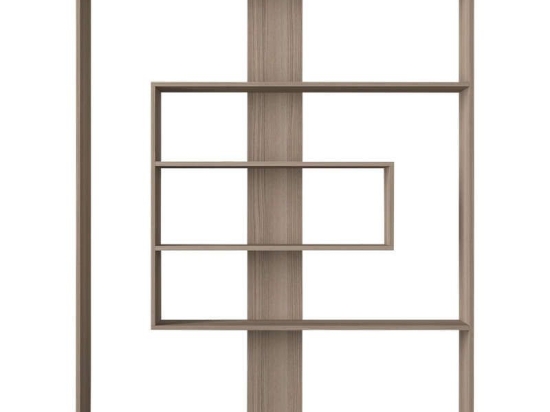 Βιβλιοθήκη-Ραφιέρα Joly 150x22x173,6cm Grey Oak 881-00-001 Μελαμίνη