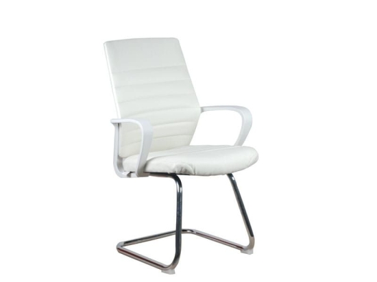Καρέκλα Επισκέπτη 5568V 57x60x95cm White 093-92-130
