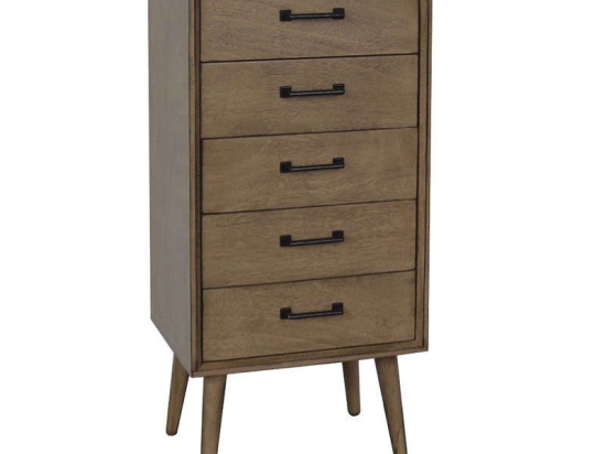 Συρταριέρα Retro 40x30x85cm Grey Sahara 270-92-048