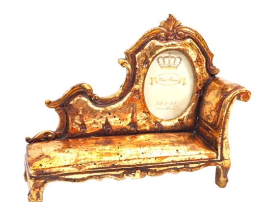 Κορνίζα 223-26-219 5x7 Ανάκλιντρο C161482CY9 Gold Ξύλο