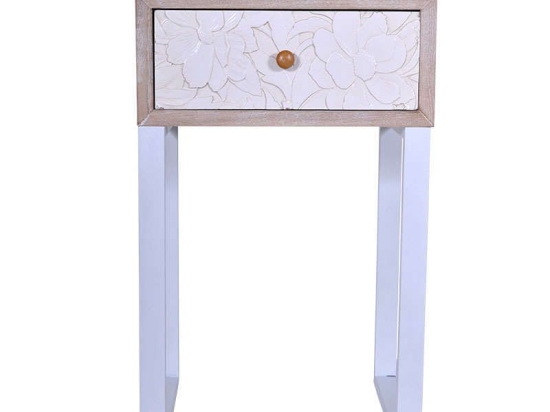 Κομοδίνο 45x35x72cm Natural 1-150-82-009 Etiquette Ξύλο
