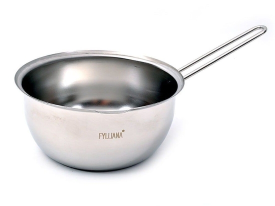 Κατσαρόλα Γάλακτος Νο16 Inox 823-15-011 16 cm Ανοξείδωτο Ατσάλι