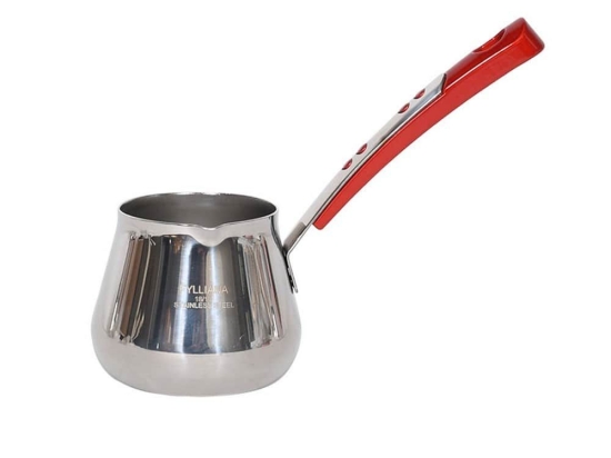 Μπρίκι Artum 2 Με Χερούλι Από Βακελίτη Red 823-91-025 Αλουμίνιο