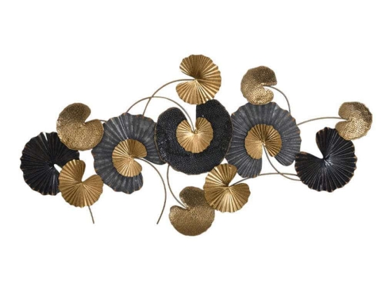 Διακοσμητικό Τοίχου Circle 161-220-037 130,5x5x66cm Multi Μέταλλο