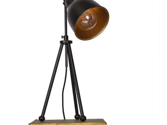 Φωτιστικό Επιτραπέζιο 835-92-115 1xE27 Black-Gold