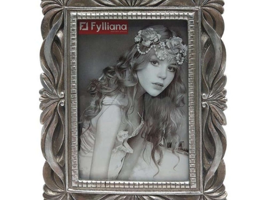 Κορνίζα 279-221-123 15x20cm Silver Πολυρεσίνη