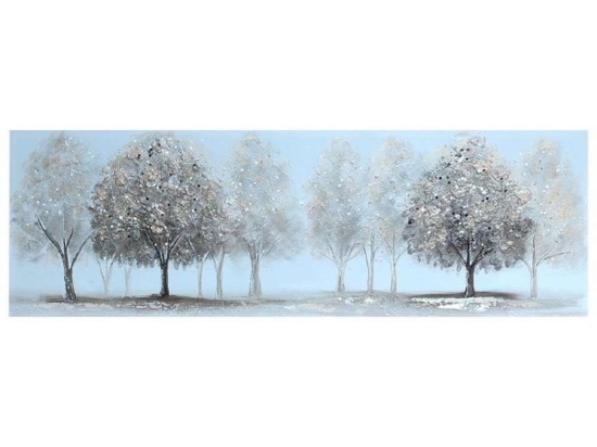 Πίνακας Καμβάς Forest 176 108-122-007 120x3x40cm Multi Οριζόντιοι Καμβάς