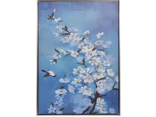 Κάδρο Almond Tree 373-221-686 50x70cm Multi Κάθετοι