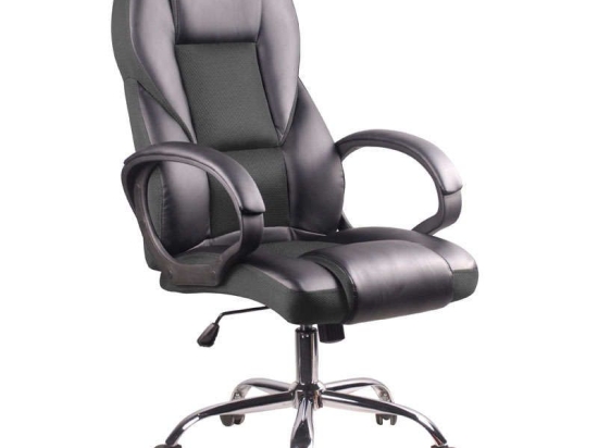 Καρέκλα Γραφείου 093-16-078 61x70x111/120cm Black -Grey