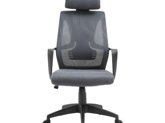 Καρέκλα Γραφείου 388-221-016 60x65x130cm Grey