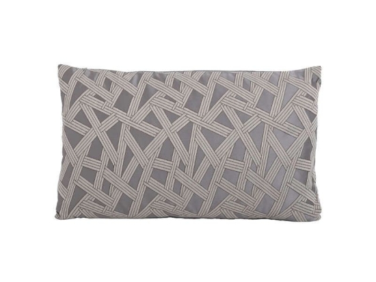Μαξιλάρι Διακοσμητικό 382-121-063 50x30cm Grey-Multi 30X50 Ύφασμα
