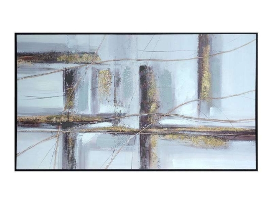 Πίνακας Καμβάς 108-122-015 122x4,5x62cm Multi Οριζόντιοι Καμβάς