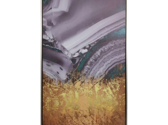 Κάδρο 373-122-725 50x80cm Multi Κάθετοι Πλαστικό,Καμβάς
