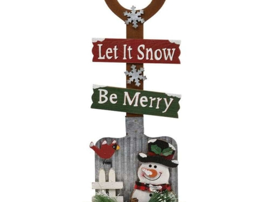 Χριστουγεννιάτικο Διακοσμητικό Welcome Xmas 372-99-247 23x8x54cm Multi