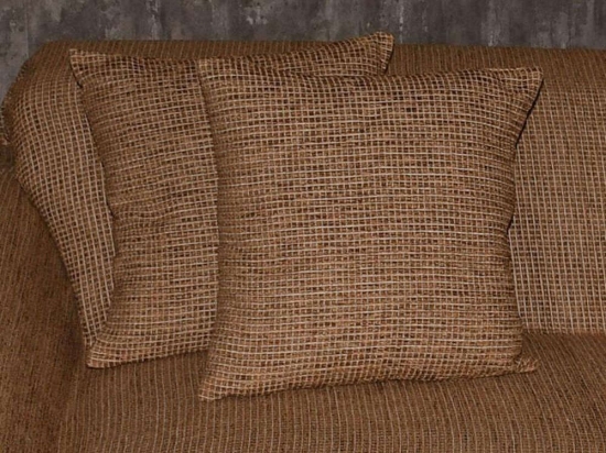 Μαξιλάρι Διακοσμητικό (Με Γέμιση) Cubes 874-222-136 42x42cm Beige-Brown 42X42 Βαμβάκι-Πολυέστερ