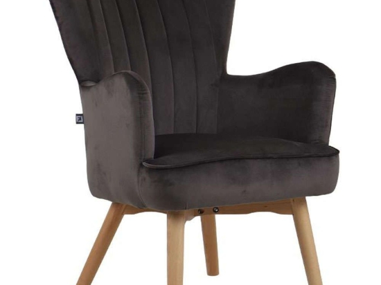 Πολυθρόνα Nantia 429-220-015 69x72x99cm Brown-Grey