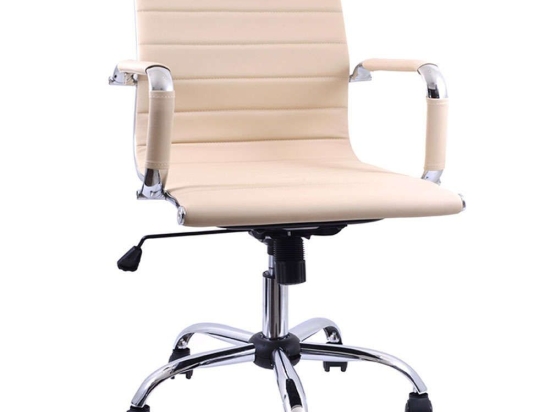 Καρέκλα Γραφείου 425-82-034 57x59x88,5/96,5cm Beige