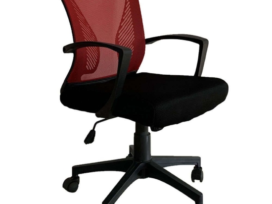 Καρέκλα Γραφείου 388-00-006 57x65x91cm Black-Red