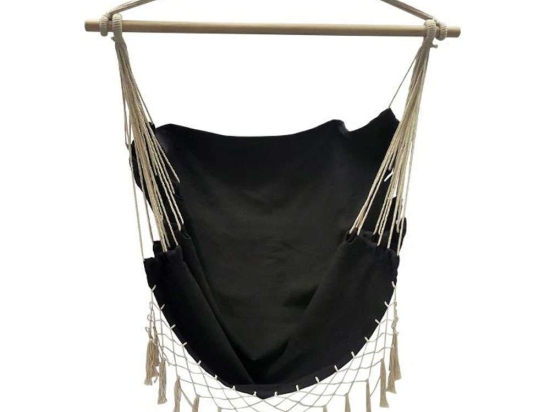 Κούνια-Aιώρα Tassel 327-123-120 120x110cm Grey