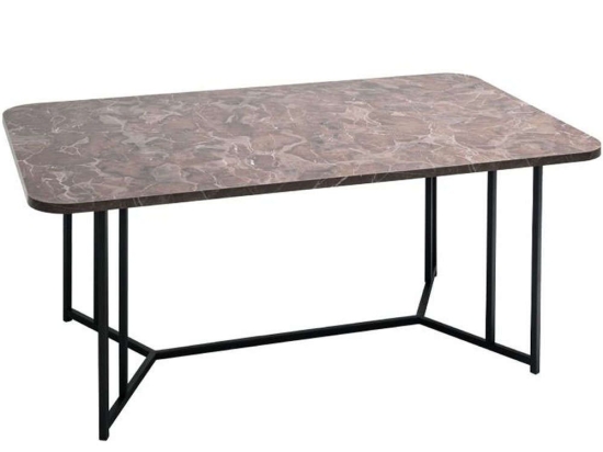 Τραπεζάκι Σαλονιού Diamond 835-122-173 115x68x45cm Grey