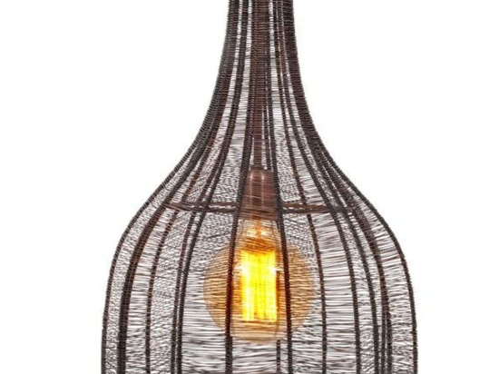Φωτιστικό Οροφής Cage 935-123-008 35x55cm E27 40W Copper