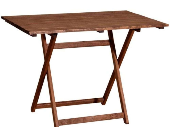 Τραπέζι Πτυσσόμενο North 899-123-006 80x60x71cm Walnut