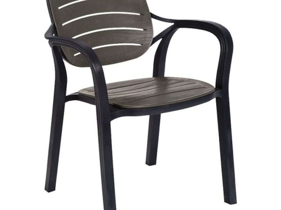 Πολυθρόνα Rusty 824-123-012 57,5x58x84cm Anthracite