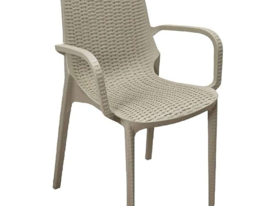 Πολυθρόνα Sabrine 875-123-028 58x52x88cm Beige