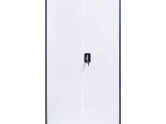 Ντουλάπα Everet 721-00-001 90x40x190cm White-Grey