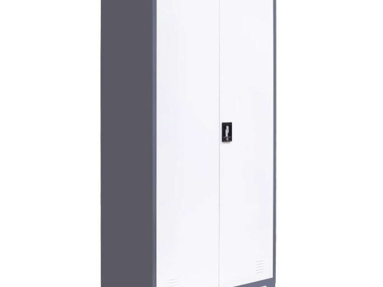 Ντουλάπα Valja 721-00-005 90x45x190cm White-Grey