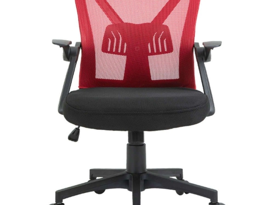 Καρέκλα Γραφείου 388-121-014 60x63x105cm Red