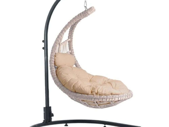 Κρεμαστή Πολυθρόνα - Φωλιά Sarika 894-123-013 121x147x200cm Cappuccino