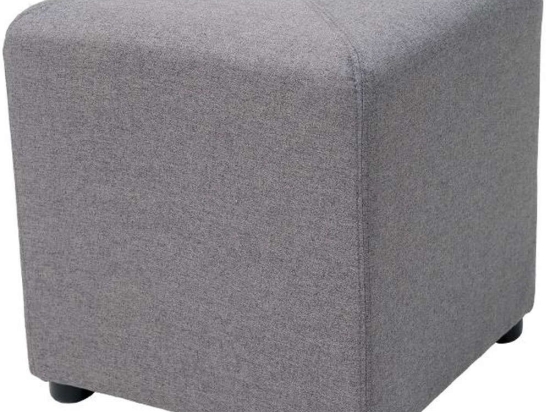 Σκαμπό Dodi 880-221-010 40x40x42cm Grey