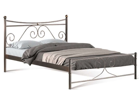 Κρεβάτι Erato (Για Στρώμα 120x200cm) 827-00-031 128x208x105cm Brown Ημίδιπλο