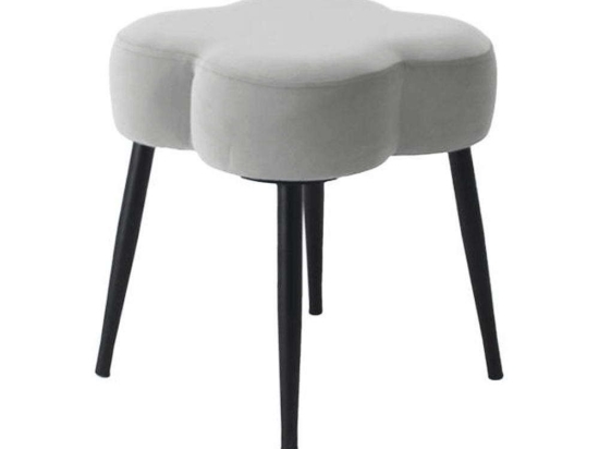 Σκαμπό 719-223-002 36x40cm Grey-Black