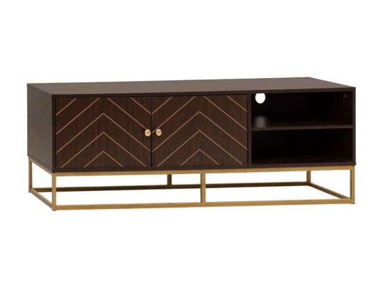 Έπιπλο Τηλεόρασης Parlor 271-223-070 150x39,5x50cm Brown