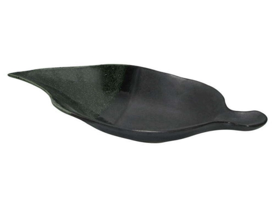 Διακοσμητική Πιατέλα 003-223-092 39,5x19,5x6cm Grey-Green Κεραμικό