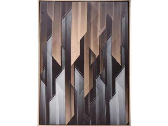 Κάδρο 373-92-044 50x70cm Multi Κάθετοι