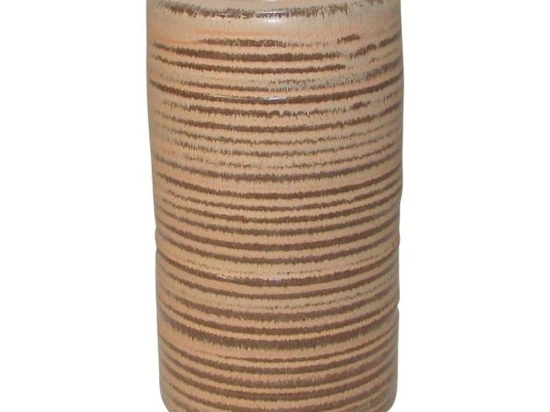 Κηροπήγιο Για Ρεσώ 003-123-076 7,5x7,5x13cm Brown Κεραμικό