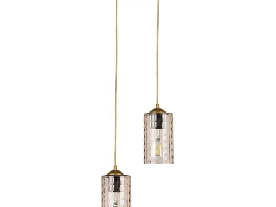 Φωτιστικό Οροφής 892-123-036 25cm 2xE27 Gold