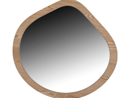 Καθρέπτης Τοίχου 140-223-004 72x3x68cm Natural Mdf,Γυαλί