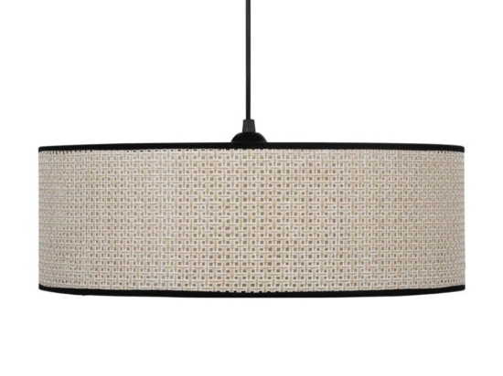 Φωτιστικό Οροφής Alok 835-124-281 40cm 1xE27 Beige-Black