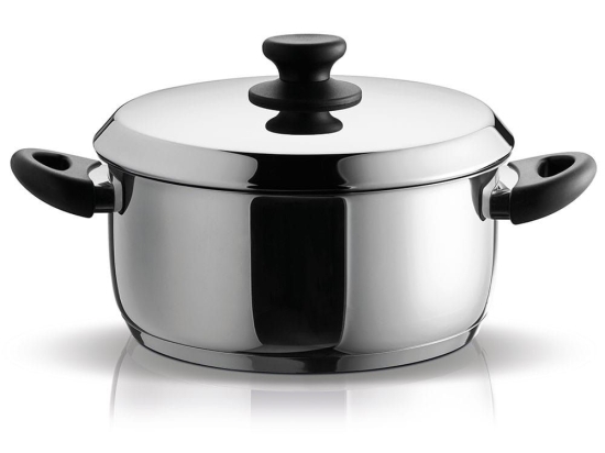Κατσαρόλα Φ 28 Cm Zeon 015228201 Inox Pyramis 28cm Ανοξείδωτο Ατσάλι