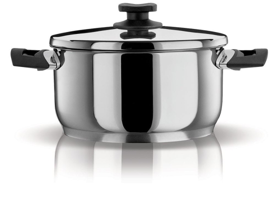 Κατσαρόλα Φ 30 Cm New Classic 015030201 Inox Pyramis 30cm Ανοξείδωτο Ατσάλι