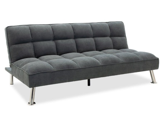 Καναπές-Κρεβάτι Rebel 3θέσιος 035-000020 Anthracite 189x92x82 Ξύλο,Ύφασμα