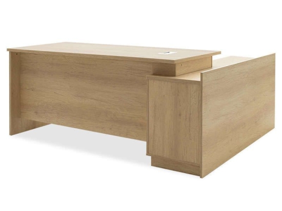 Γραφείο Επαγγελματικό Amazon 069-000027 180x160x76cm Sonoma