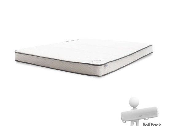 Στρώμα Levander 100-000015 160x200cm White-Grey Υπέρδιπλο Foam