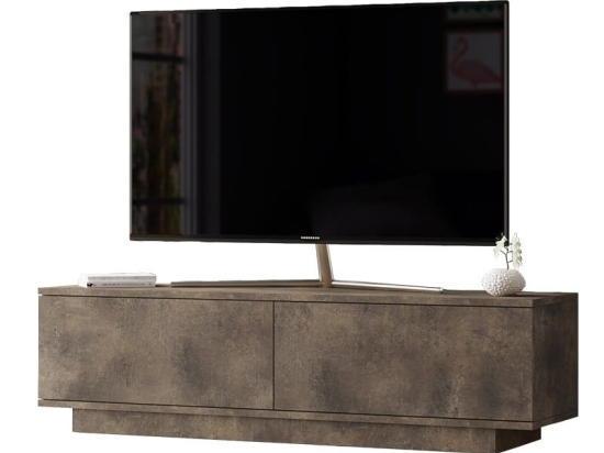 Έπιπλο Τηλεόρασης Zoeva 176-000014 140x35,5x38cm Brown Antique